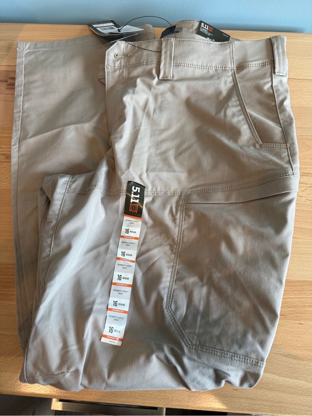 5.11 Tactical women’s Khaki/Tan Performance Chinos
